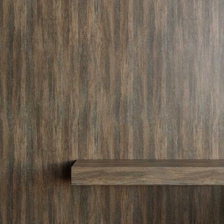 Cascara Teakwood, Natural Grain Laminate Sheet