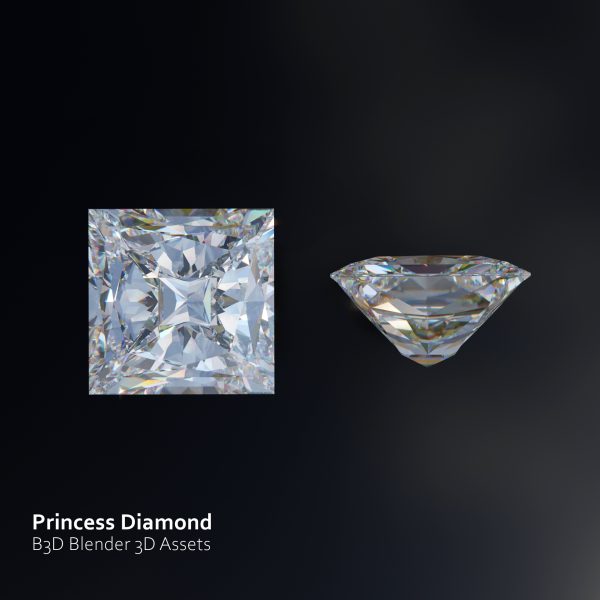 Diamonds 3D Model Library - Image 4