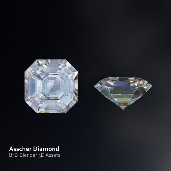 Diamonds 3D Model Library - Image 5