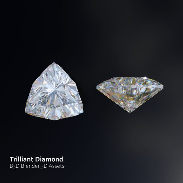 Diamonds 3D Model Library - Image 8