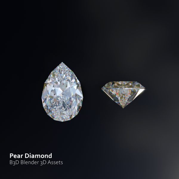 Diamonds 3D Model Library - Image 10