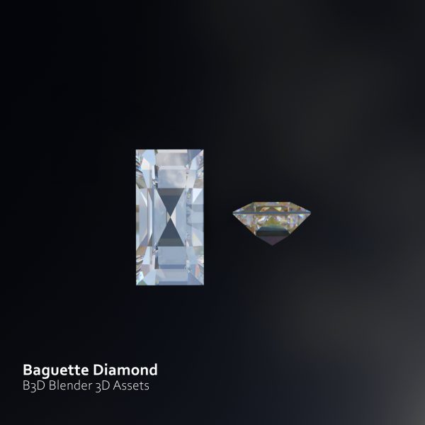 Diamonds 3D Model Library - Image 13