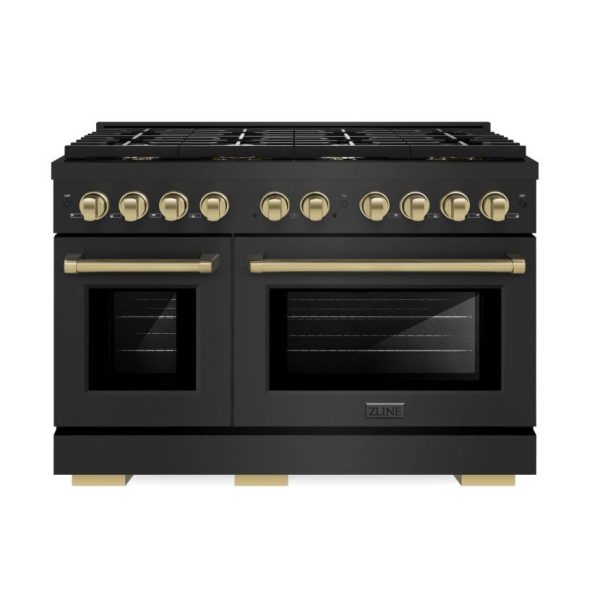 ZLINE Autograph Edition 48 Inch Wide 6.7 Cu. Ft. Free Standing Gas Range